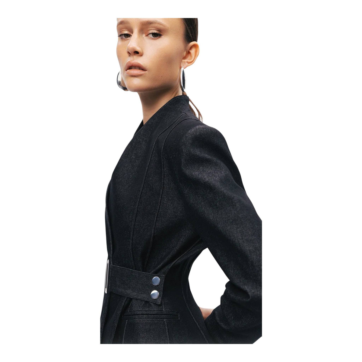 Belted Tailored Blazer