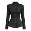 Structured High-Neck Jacket