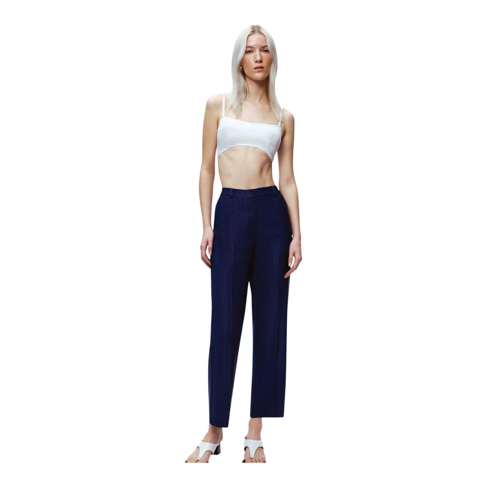 Straight-Leg Pants – Navy