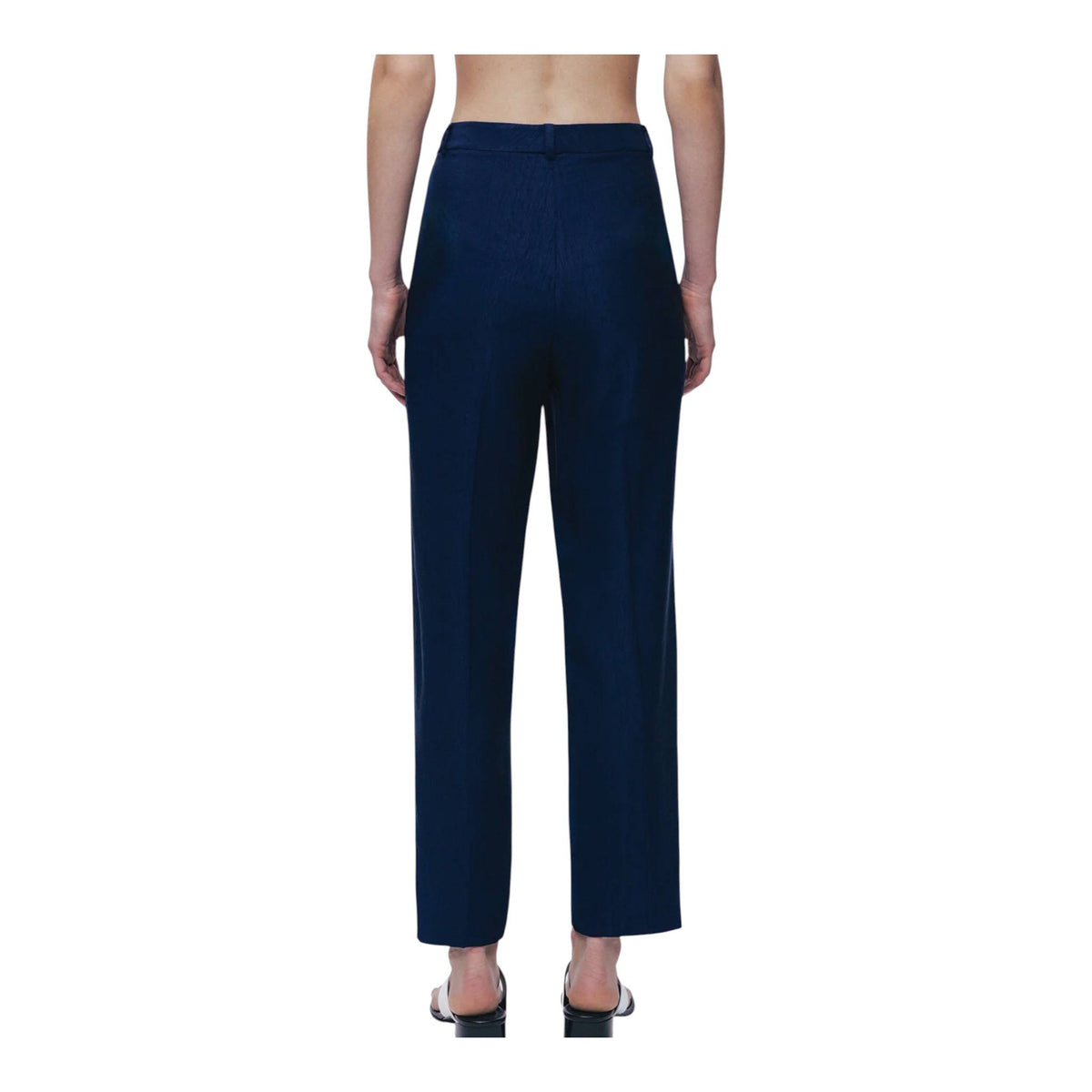Straight-Leg Pants – Navy